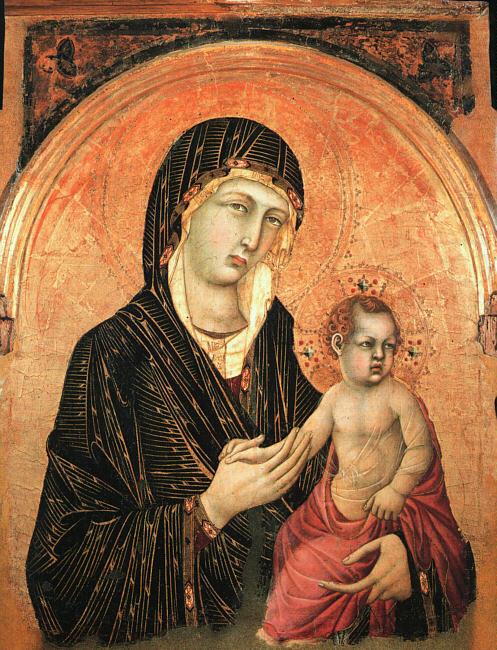 Madonna and Child   aaa, Simone Martini